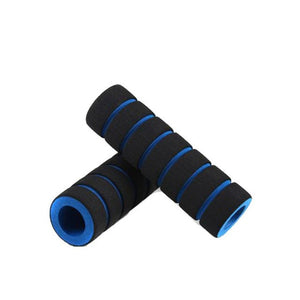 2Pc/1pair Bike Racing Bicycle Motorcycle Handle Bar Foam Sponge Grip Cover Non-slip Soft Handlebar Bike Bar wholesale #EW