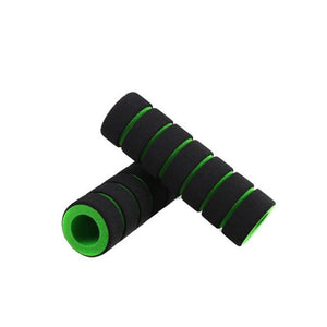 2Pc/1pair Bike Racing Bicycle Motorcycle Handle Bar Foam Sponge Grip Cover Non-slip Soft Handlebar Bike Bar wholesale #EW