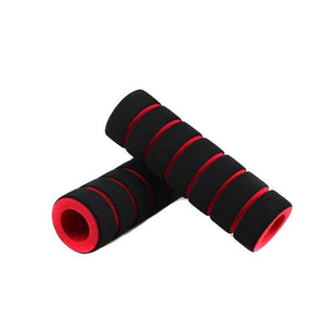 2Pc/1pair Bike Racing Bicycle Motorcycle Handle Bar Foam Sponge Grip Cover Non-slip Soft Handlebar Bike Bar wholesale #EW