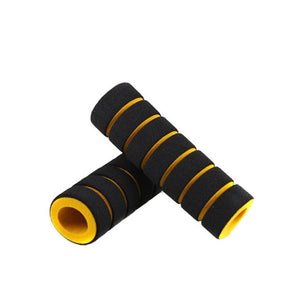 2Pc/1pair Bike Racing Bicycle Motorcycle Handle Bar Foam Sponge Grip Cover Non-slip Soft Handlebar Bike Bar wholesale #EW