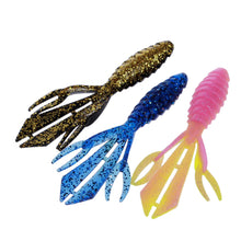 Load image into Gallery viewer, 2017 Curly Tail Soft 12cm 13.6g Tails Fishing Lure Plastic Bait Soft Long Worm Isca Artificial Baits Jig Head #EW